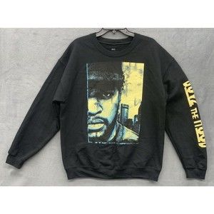 Boyz N The Hood Sweatshirt Mens Large Ice Cube Sleeve Graphic Black Pullover